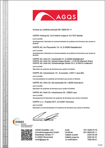 DIN EN ISO 9001:2015 annexe DIN EN ISO 9001:2015 annexe