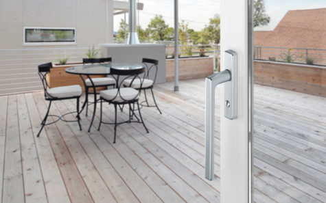 Now Used Particularly Often: Handles for Patio and French Doors