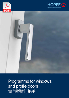 Programme for windows and profile doors