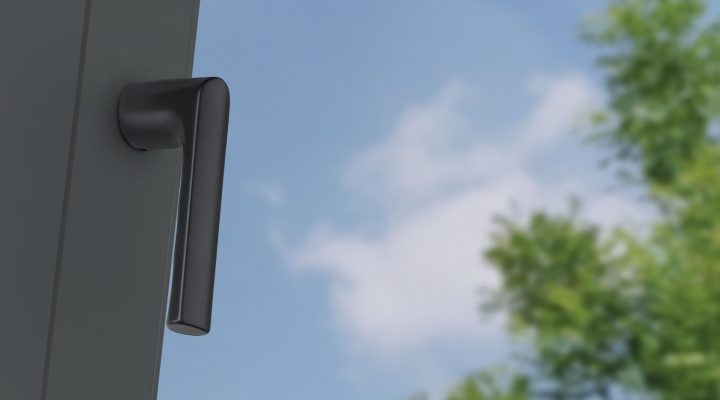 Kompaktní okenní klika HOPPE – minimalistický design bez rozety