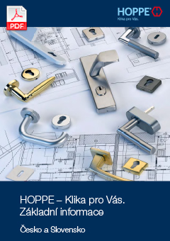 HOPPE – Klika pro Vás. Základní informace Česko/Slovensko