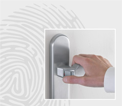 eHandle FingerScan for doors