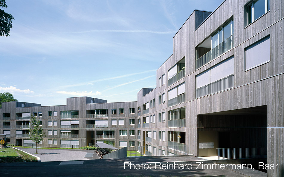 Der Wohnkomplex Gütschhöhe in Luzern