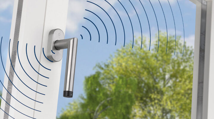 eFenstergriff ConnectSense – Behält das Fenster im Blick