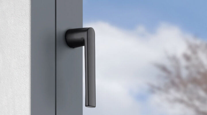 HOPPE-Kompakt-Fenstergriff – Reduziertes Design ohne Rosette HOPPE-Kompakt-Fenstergriff – Reduziertes Design ohne Rosette