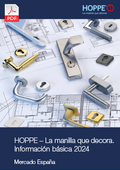 HOPPE – La manilla que decora. Información básica 2024, Mercado España 