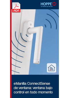 eManilla ConnectSense de ventana: ventana bajo control en todo momento