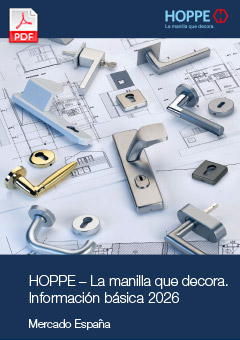 HOPPE – La manilla que decora. Información básica 2026, Mercado España