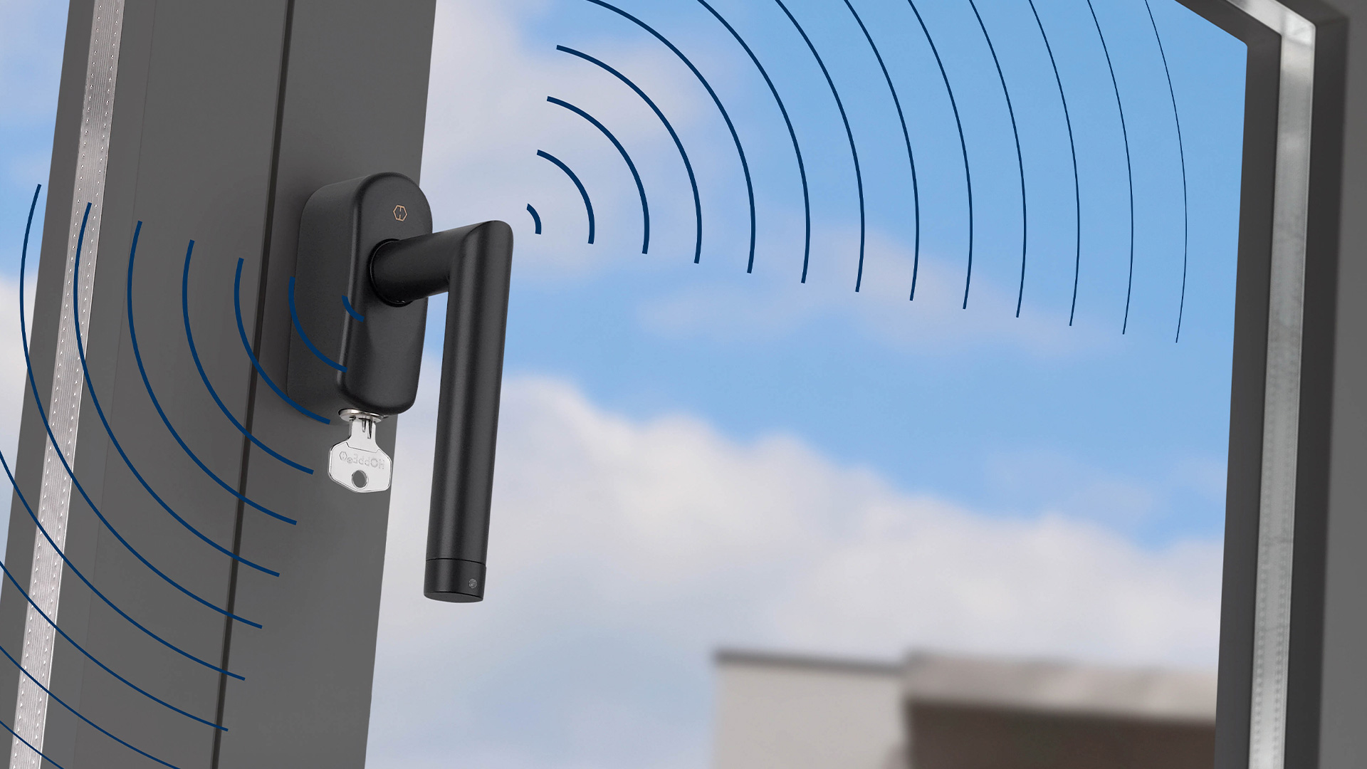 ePoignée de fenêtre ConnectSense