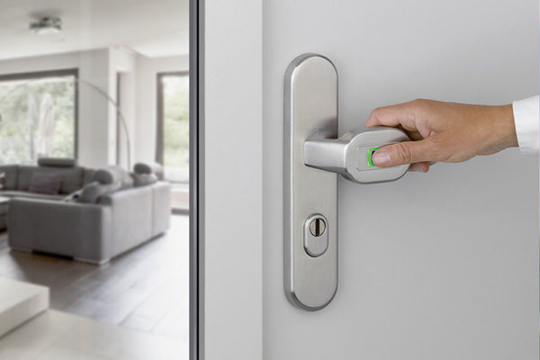 ePoignée de porte FingerScan