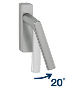 Plus de confort grâce à la manoeuvre 20° Plus de confort grâce à la manoeuvre 20°