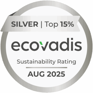 En 2025 HOPPE a été honorée pour ses performances remarquables en matière de développement durable et s’est vu décerner la médaille d’argent EcoVadis.