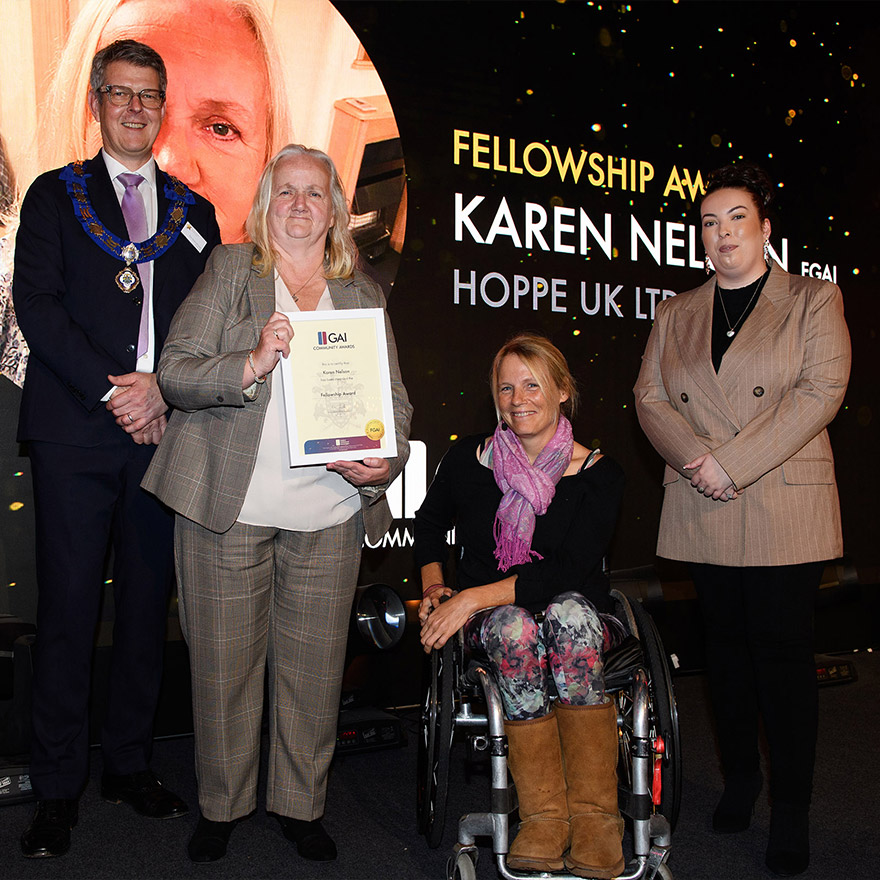 Karen Nelson honoured with prestigious Fellowship Award