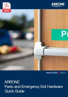 ARRONE Panic and Emergency Exit Hardware – Quick Guide