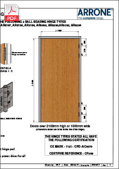 Ball Bearing Hinge – Fitting Instructions
