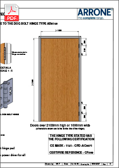 Dog Bolt Hinge – Fitting Instructions