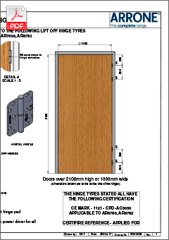 Lift Off Hinge – Fitting Instructions