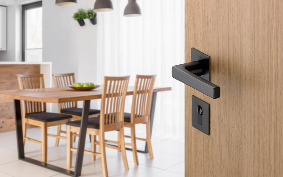 Dallas Brass Handle – Satin Black Coloured Dallas Brass Handle – Satin Black Coloured