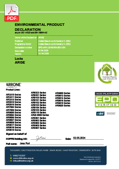 EPD-ARG-20160154-IBG1-EN Environmental Product Declaration for Locks - Series (2)