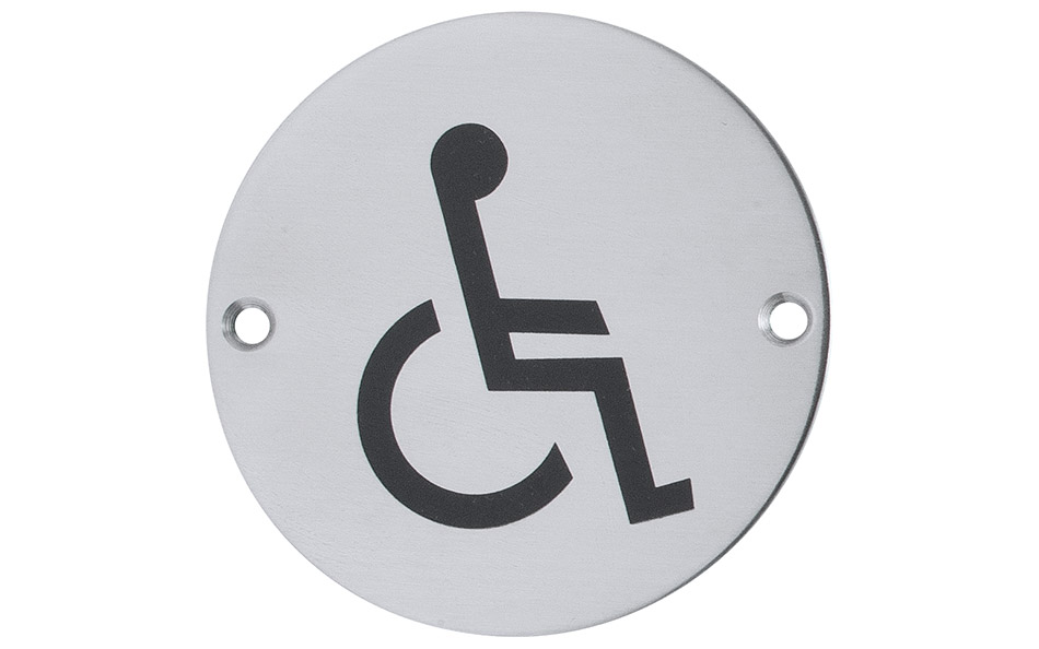 Accessibility Signage: Disabled toilet sign Accessibility Signage: Disabled toilet sign