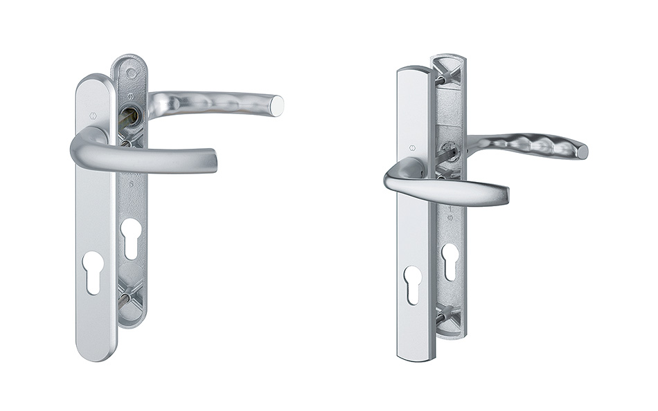 HOPPE Aluminium Handles, Tôkyô Series (left) and New York Series (right) HOPPE Aluminium Handles, Tôkyô Series (left) and New York Series (right)