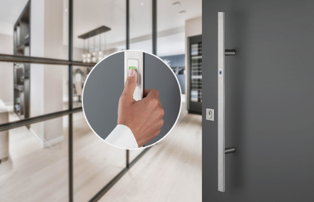 eHandle FingerScan for doors – Finger, not Key (E5091BC in F69)
