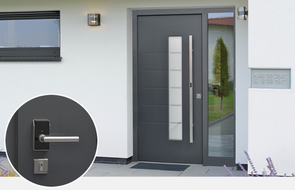 eHandle HandsFree for doors – Half set on the inside of the entrance door