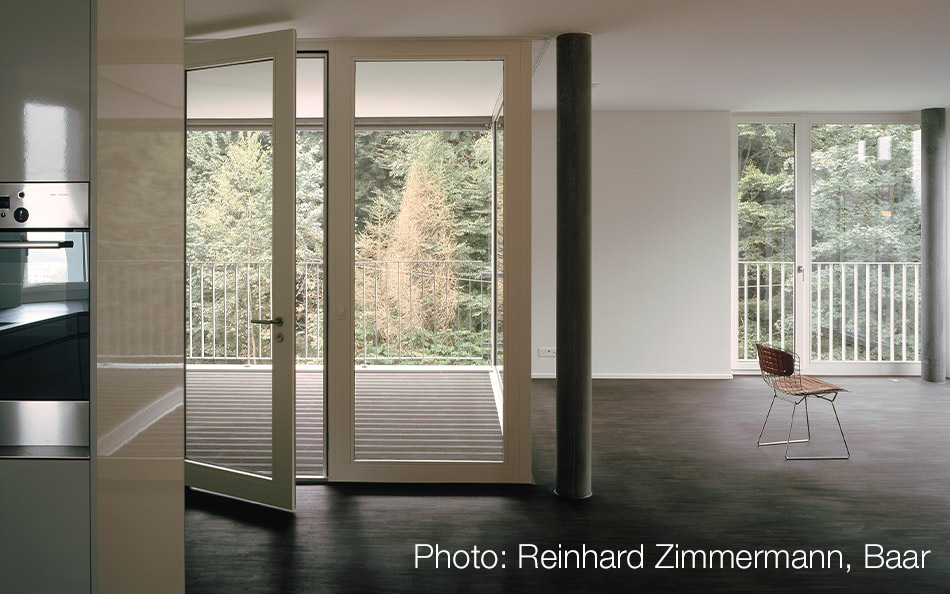 The interior fittings of the apartments at Gütschhöhe are modern and of high-quality The interior fittings of the apartments at Gütschhöhe are modern and of high-quality