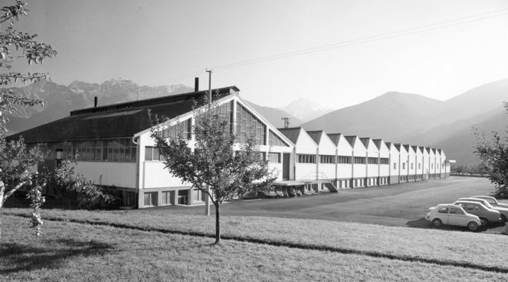 Schluderns plant in 1964