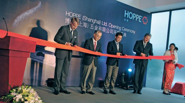 Inauguration HOPPE (Shanghai) Ltd.