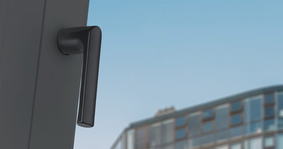 HOPPE Kompakt window handle, Hamburg series, F9714M matt black HOPPE Kompakt window handle, Hamburg series, F9714M matt black