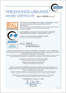 Award Certificate Award Certificate