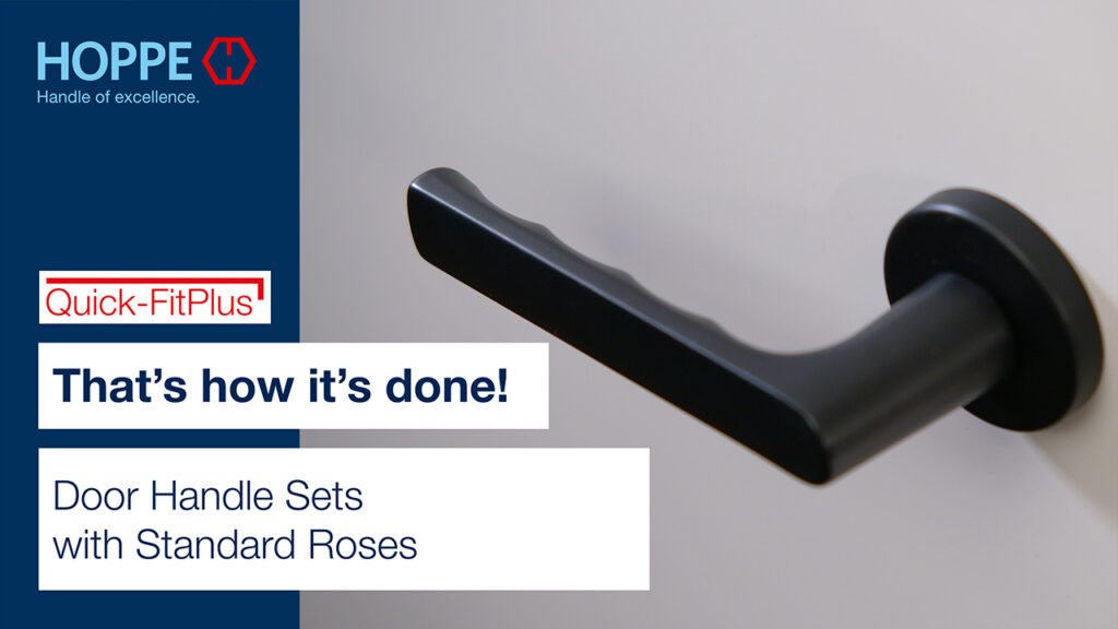 Door Handle Sets with Standard Roses