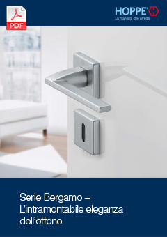 Serie Bergamo – L’intramontabile eleganza dell’ottone