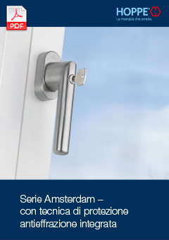 Serie Amsterdam – con tecnica di protezione antieffrazione integrata
