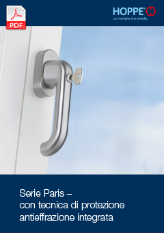Serie Paris – con tecnica di protezione antieffrazione integrata