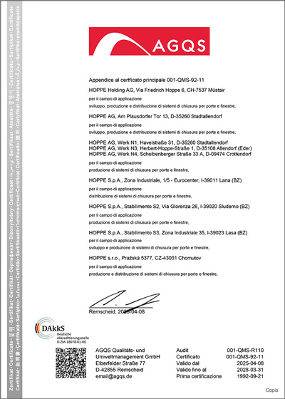DIN EN ISO 9001:2015 appendice DIN EN ISO 9001:2015 appendice