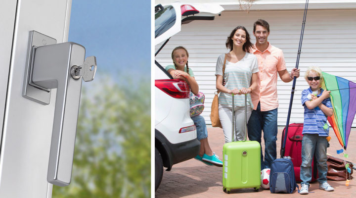 Inbraakbeveiliging moet deel uitmaken van de vakantievoorbereiding!