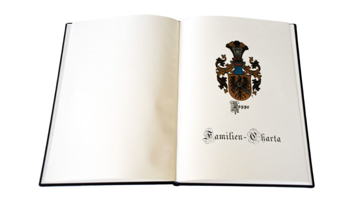 Ondertekening van een familie-charta