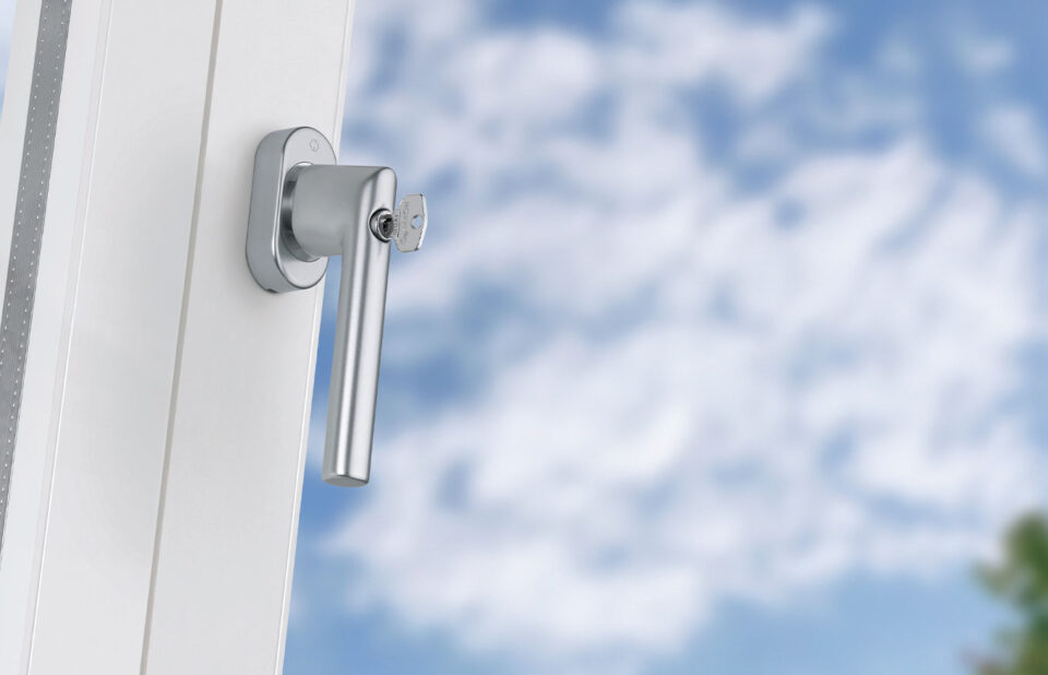 HOPPE-raamgreep met SecuForte, Serie Amsterdam HOPPE-raamgreep met SecuForte, Serie Amsterdam