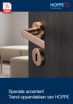 Speciale accenten! Trend-oppervlakken van HOPPE