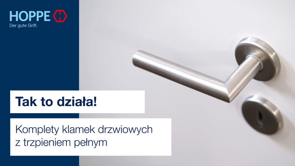 Komplety klamek drzwiowych z trzpieniem pełnym Komplety klamek drzwiowych z trzpieniem pełnym