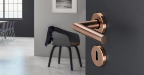 duraplus® | HOPPE interior door handle set, Amsterdam series