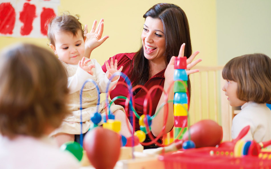 Pathogens are passed on particularly frequently at daycare centres.
