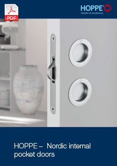HOPPE – Nordic internal pocket doors 
