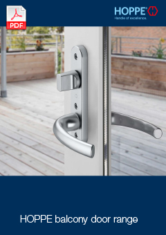 HOPPE balcony door range