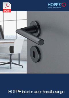 HOPPE interior door handle range