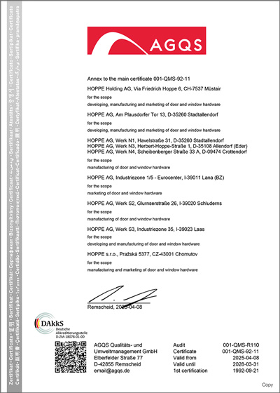 DIN EN ISO 9001:2015 annex DIN EN ISO 9001:2015 annex