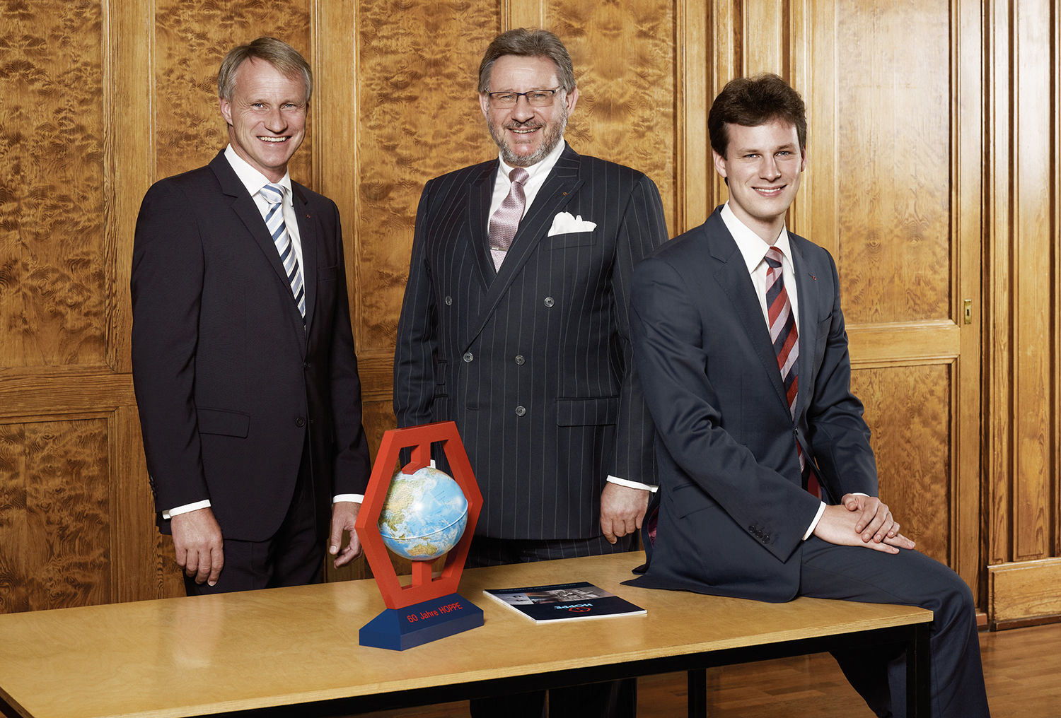 The entrepreneurs: Christoph Hoppe, Wolf Hoppe and Christian Hoppe
