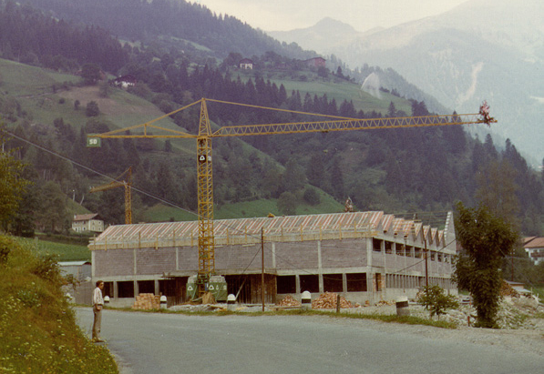 Construction of the plant in St. Martin